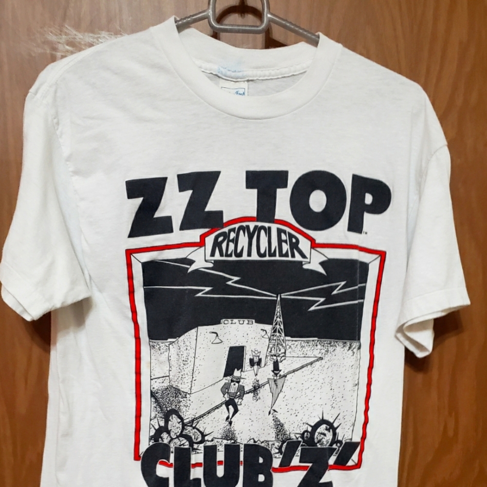 1991 ZZ Top Recycler Tour Shirt